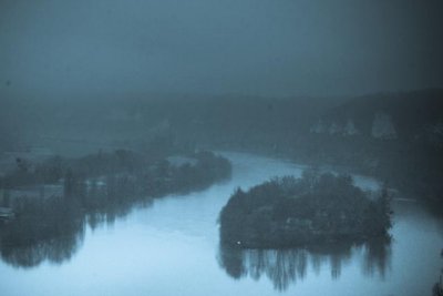 View of the Seine from Chteau Gaillard, Normandy