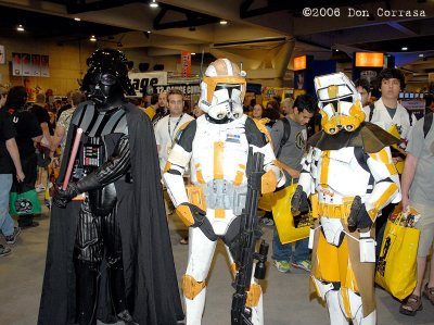 Vader and Clone Troopers