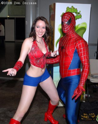Spider-man and Spider-babe