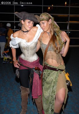 Pirate Girl and Elf