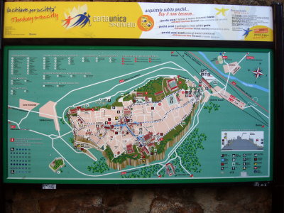 Map of Orvieto