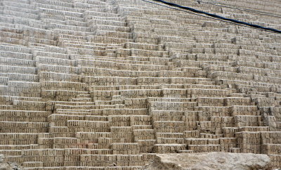 Huaca Pucllana-detail of wall