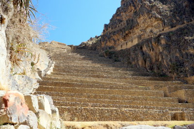 Two hundred steps leads up to Temple of Ten Niches