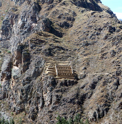 Inca ruins-grain storage