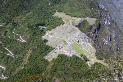 Waynapicchu-view from the top-Machu Picchu