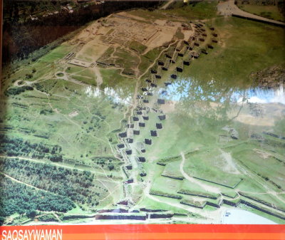 Saqsaywaman-map of area