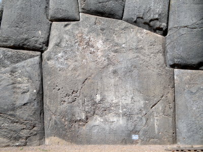 Saqsaywaman-note all the different cuts