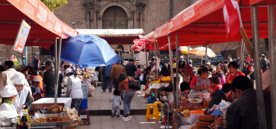 Cusco-Plaza San Francisco