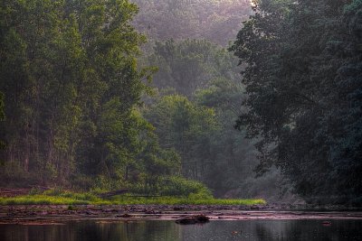 Misty Morn On Cazenovia Creek