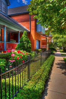 West Side of Rabin Place, Buffalo, NY