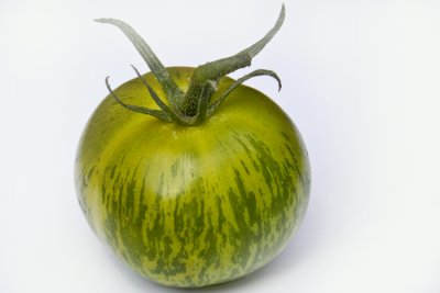 ... I found a green zebra tomato