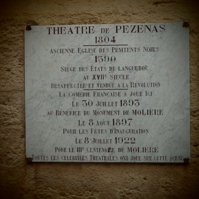 Petit Thatre de Pzenas historique: rouverture 12 mai 2012