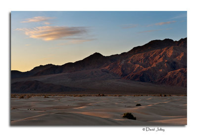 Sunrise, Mesquite Flat Dunes