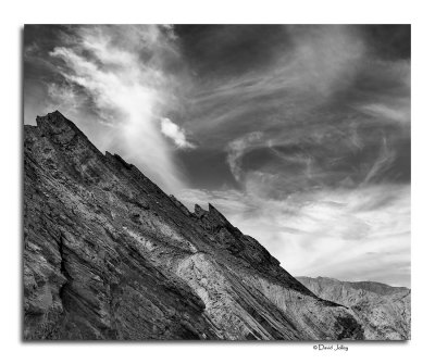 Clouds Above Golden Canyon
