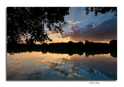 Sunset, Heron Pond- Three Creeks Metro Park