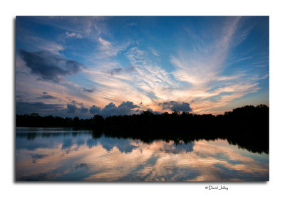 Sunset, Heron Pond- Three Creeks Metro Park