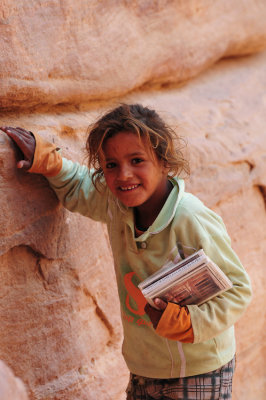 Little souvenir seller, Petra