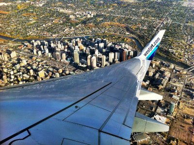 Downtown Calgary Aerial