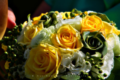 Maid of Honour's flowers