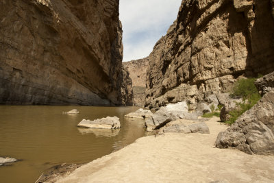Elena's Canyon river floor