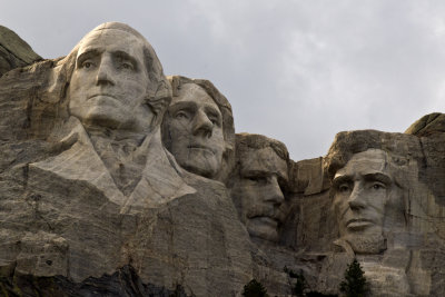 Mount Rushmore-Washington, Jefferson, Roosevelt and Lincoln
