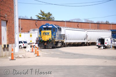 B747 on the Stratford Industrial Track