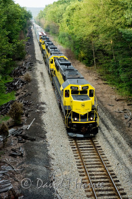 NYS&W SU99 at Beaver Lake, NJ.