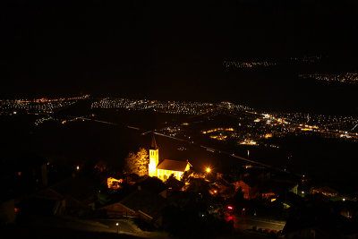 Sion bij nacht