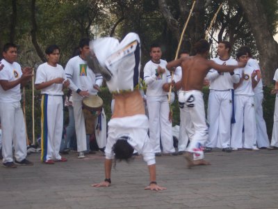 capoeira in Chapultepec