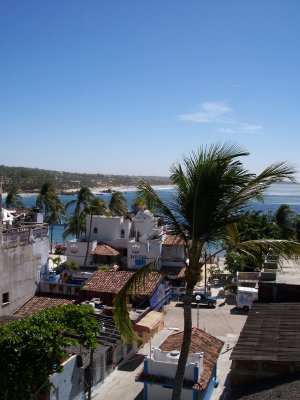 view from my living room, Puerto Escondido