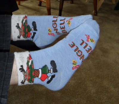 Happy Christmas feet