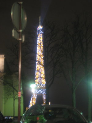 Sparkly Eiffel Tower