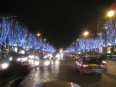 Champs Elysees at Night