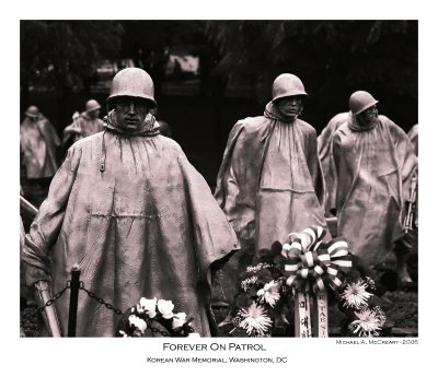 Forever On Patrol - Korean War Memorial, Washington, DC