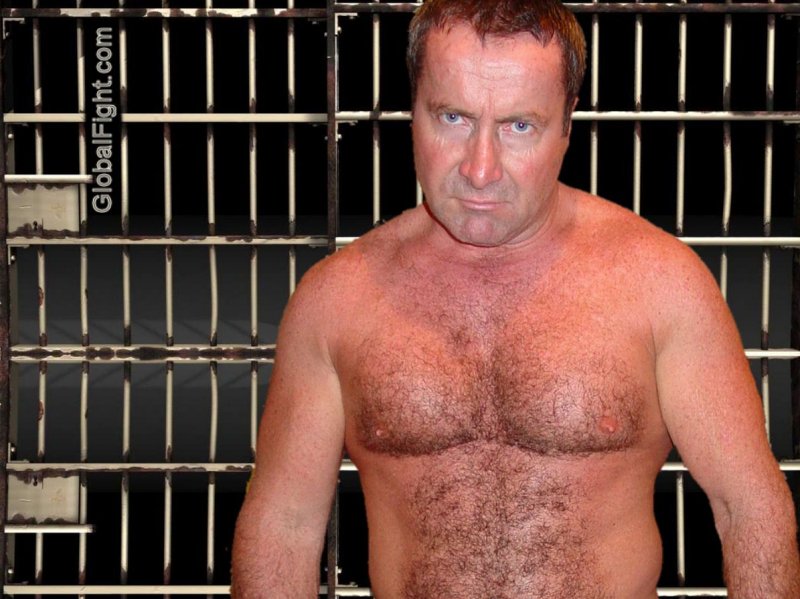 prisoner caged man jailed daddy shirtless.jpg