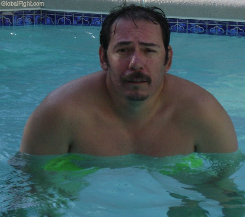 california man swimming pool wet moustache.jpg