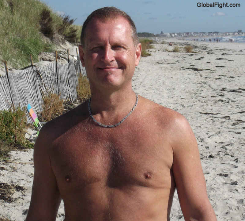 blond crewcut military daddy beach island vacation photos.jpg