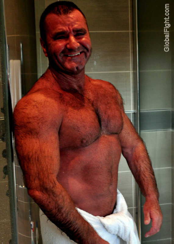 hairy dad showering bathing matted chesthair.jpeg