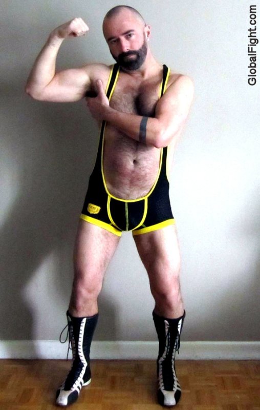 spandex bearish daddy cub pictures gallery posing hairy arms.jpg