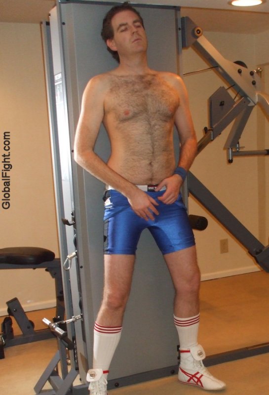 redhead irish dude working out shirtless removing shorts.jpg