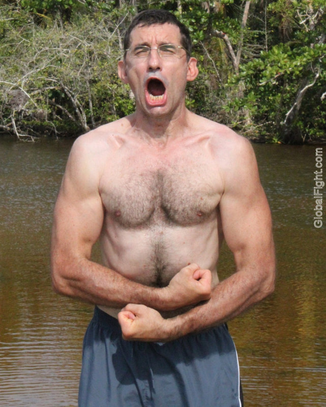 tarzan man yelling swamp hiking pictures.jpg