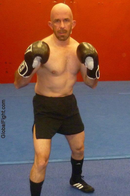 boxer gay man posing boxing training gym.jpg