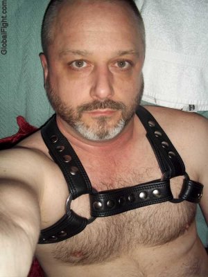 leather harness bearded daddy bear.jpg