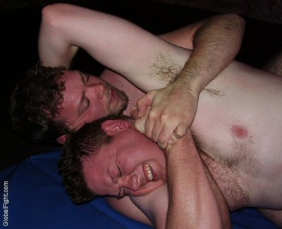 guys backyard wrestling romping boys bedroom.jpg