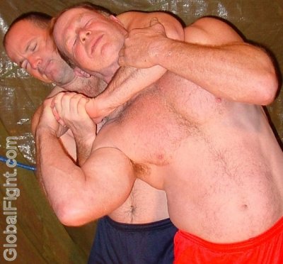 hunky stud wrestling older pro wrestler daddy man.jpg