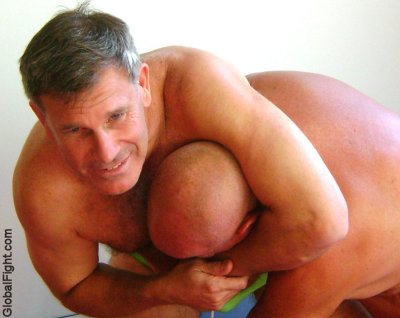 a hairy daddybears cubs wrestling bedroom home matches.jpg