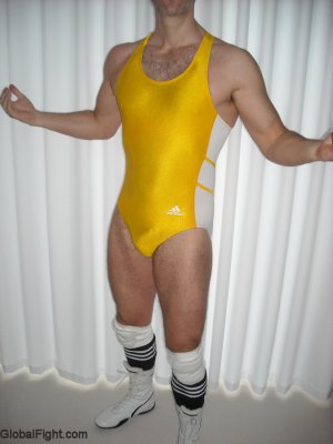 yellow spandex wrestlers outfits wrestling gear pics.jpg