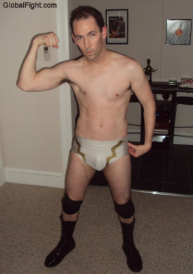 handsome dudes wearing wrestling trunks gorgeous gay hunks.jpg