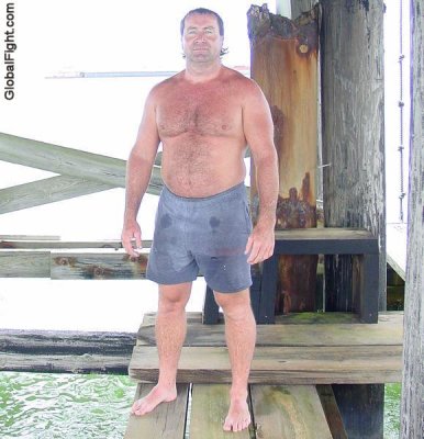 very hunky man shirtless working oil derek gulf coast.jpg