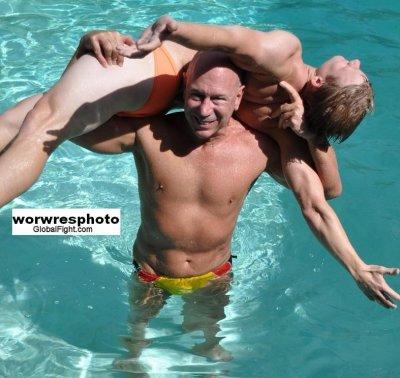 men wrestling swimming pool romping pics.jpg